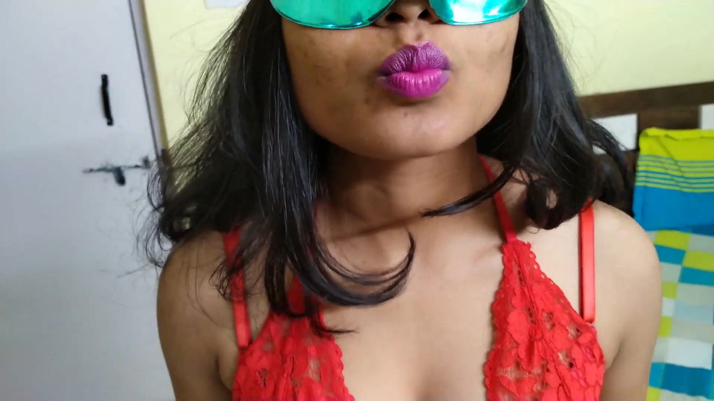 Red Velvet Dress Beautiful Komal