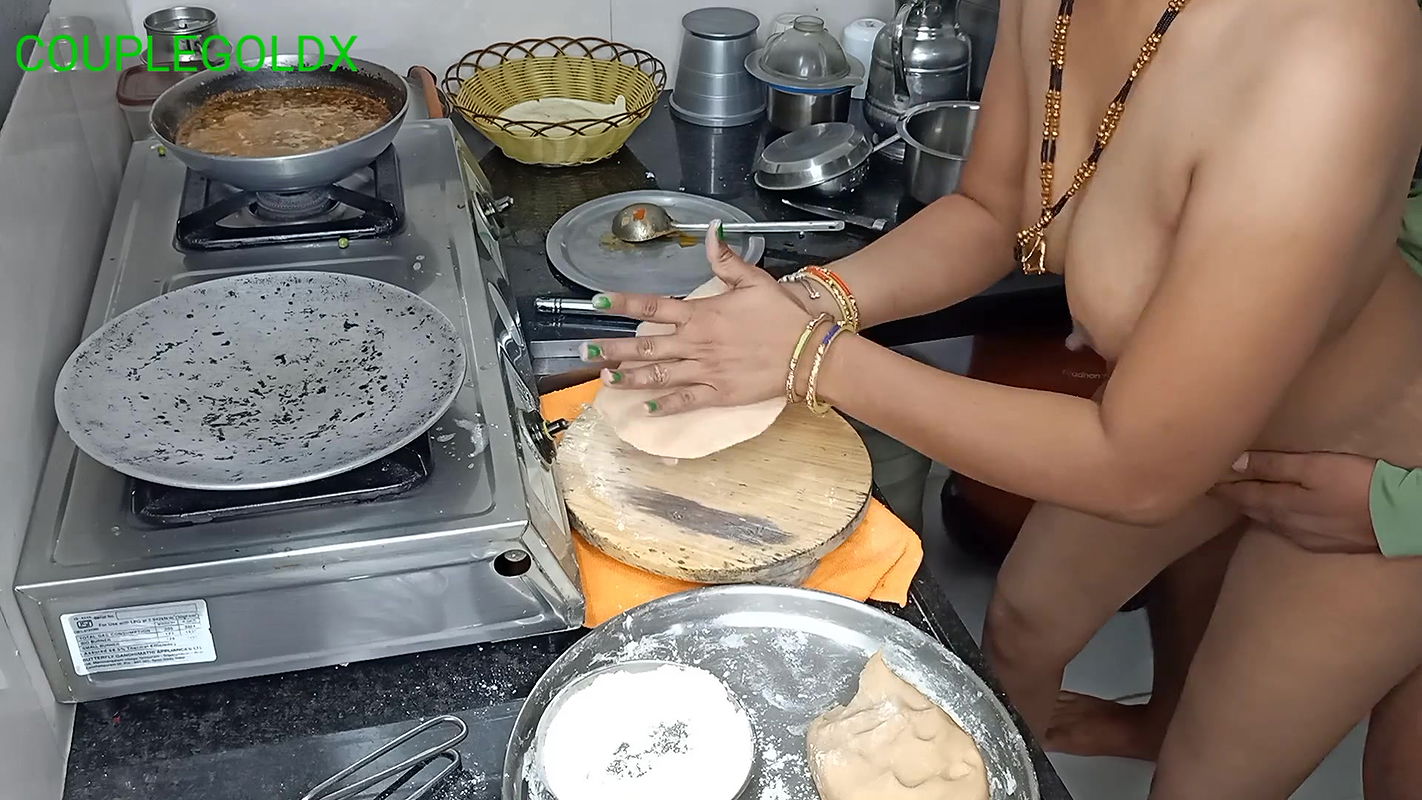 Pushed Hard While Making Roti, Doing Two Things at Once