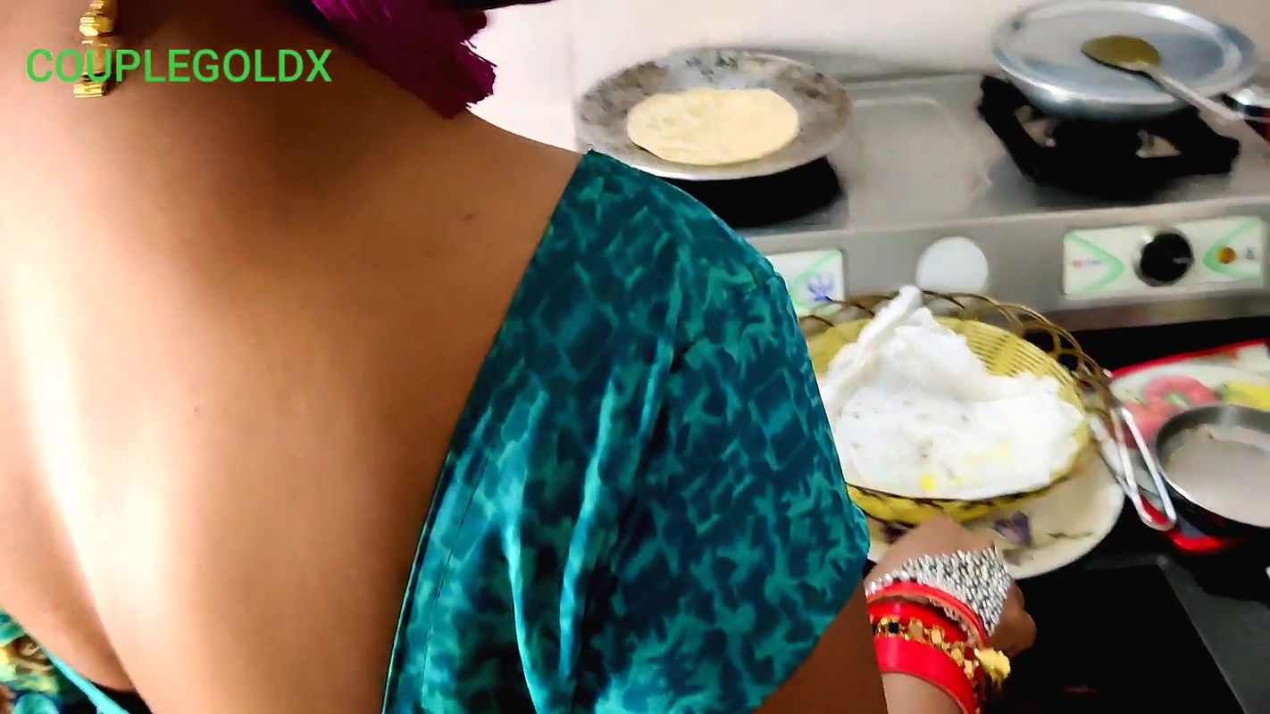 Kitchen Sex; Step Mom Is Sitting to Eat Food Till We Leave