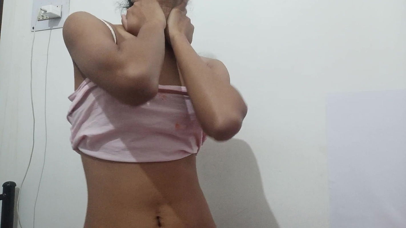 Indian Girl Alone at Home Fingering 2