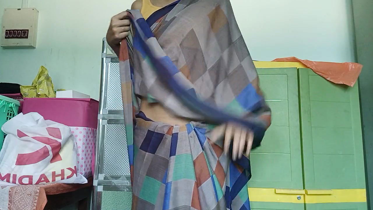 Hot college girl in saree 2