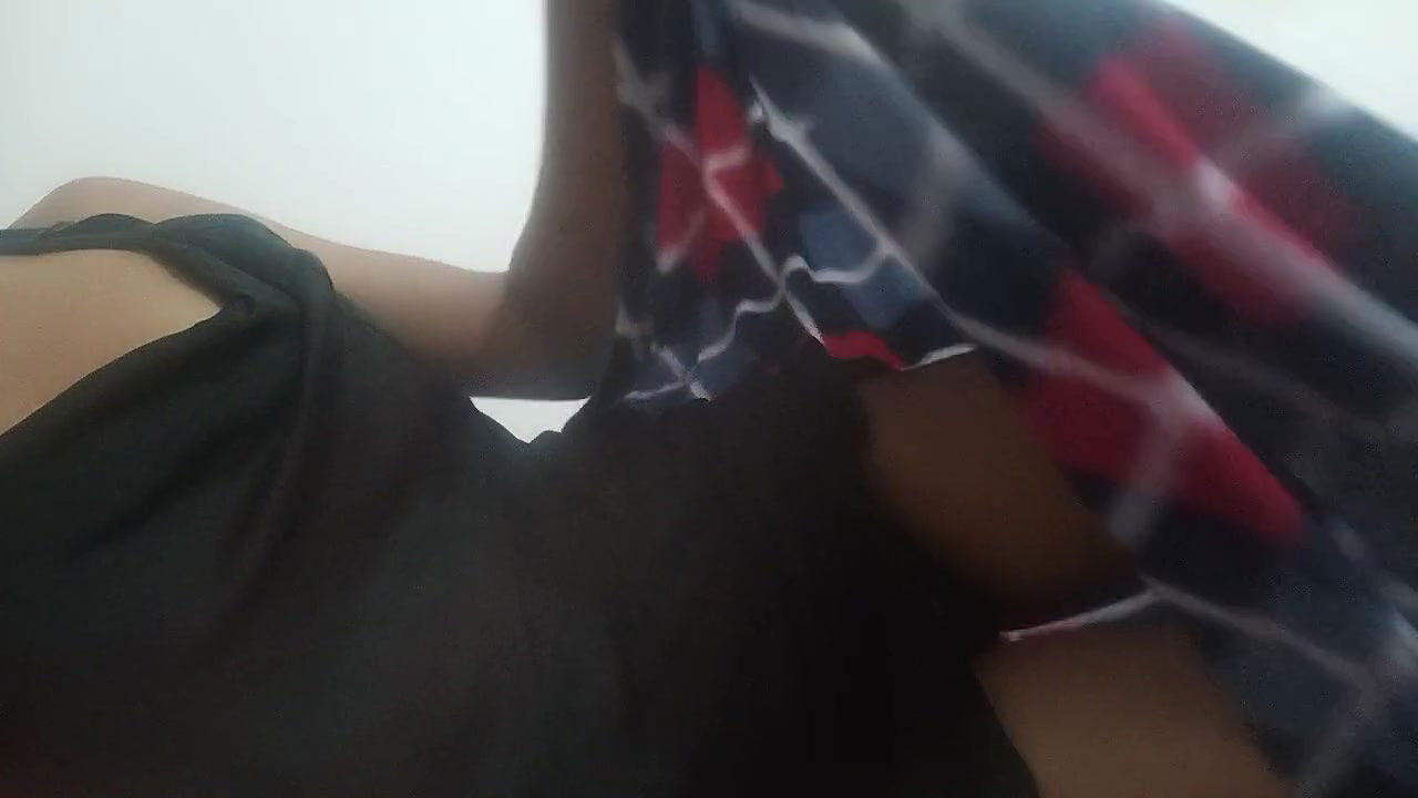 Hand in pants selfie