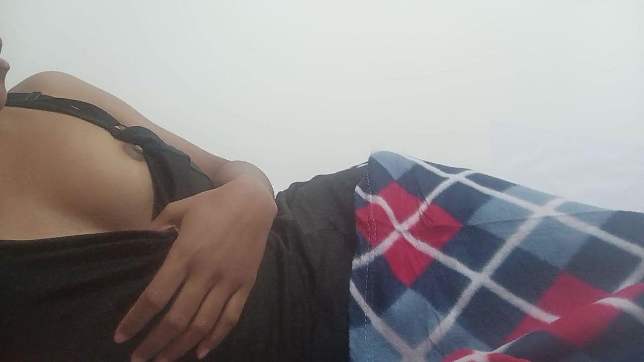 Hand in pants selfie