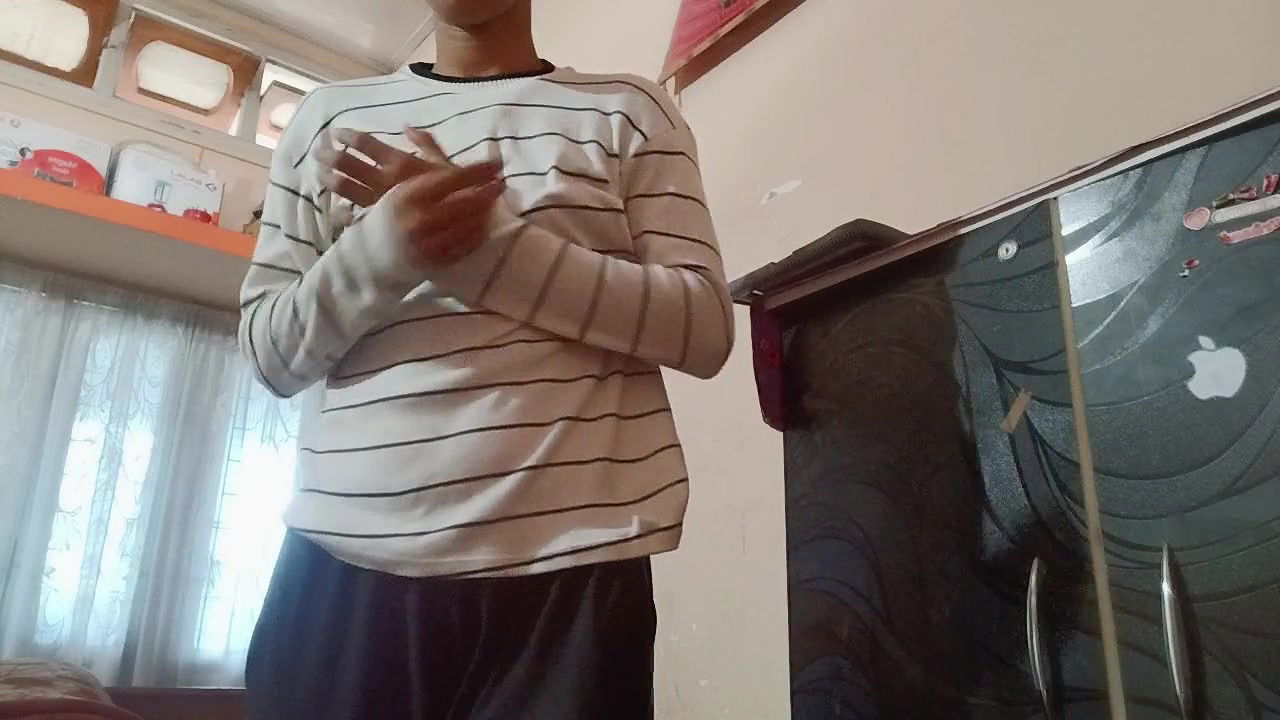 College Girl Stripping