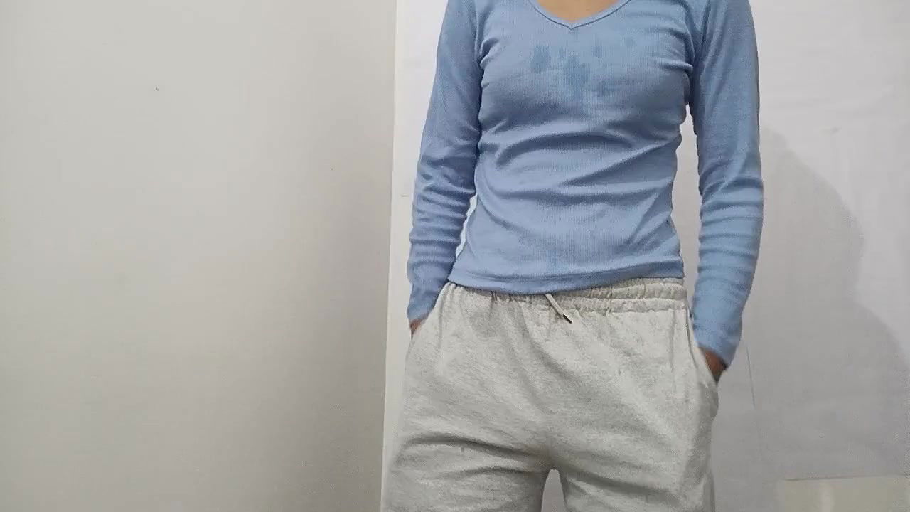 Busty girl solo masturbation & squirts!