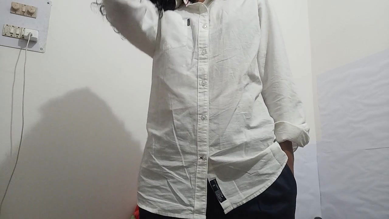 Brunette Masturbates to Crazy Intense Orgasms. Enjoy