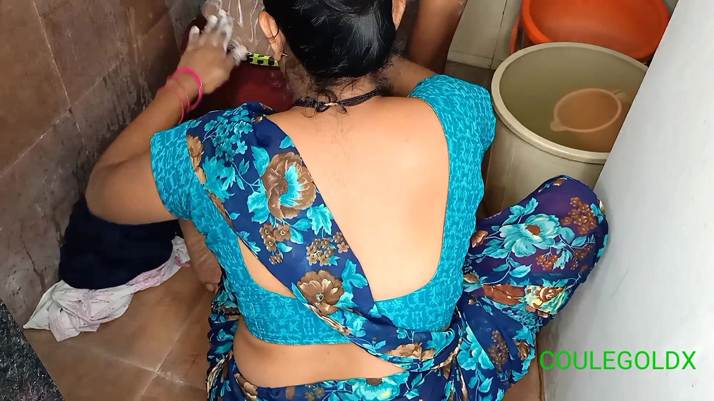 Aunty, You Have Sat Down to Wash Clothes, I Have to Take a Bath, I Am Getting Late for College!