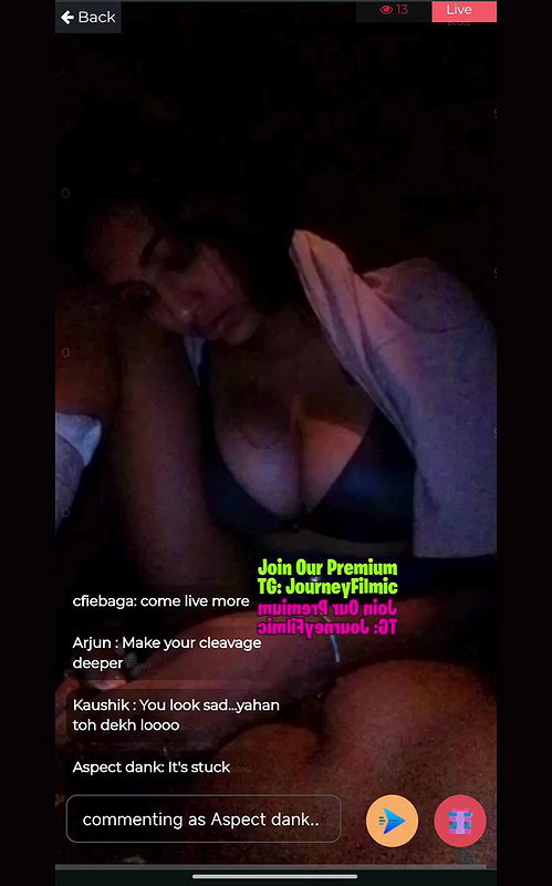Model Divya Mandal Showing Boobs