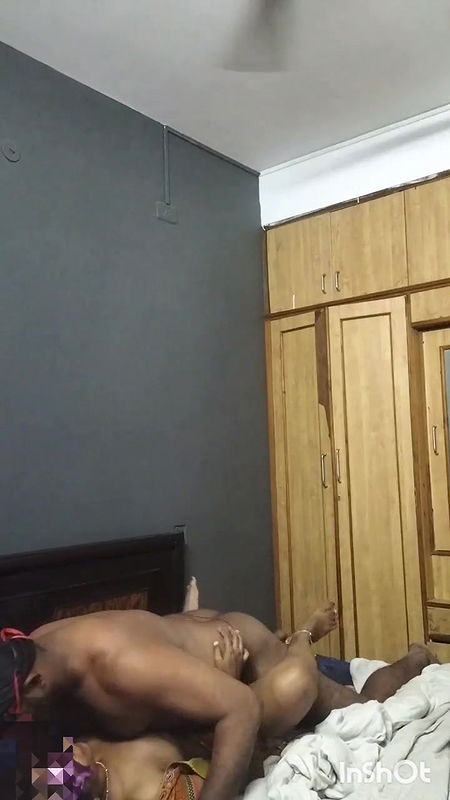 Tamil Wife Cuddling Kissing Boob Show Fuck in Front and Back