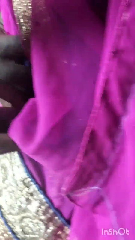 Tamil husband and wife boob suck with back shot