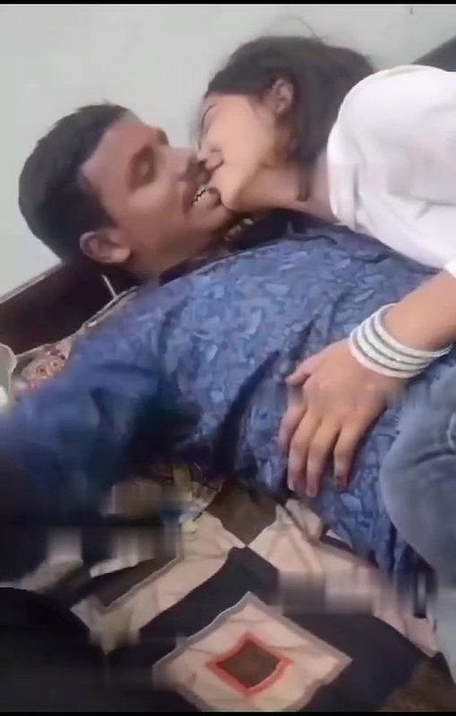 Desi girl enjoying