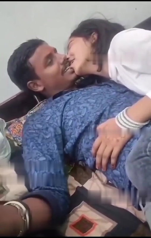 Desi girl enjoying