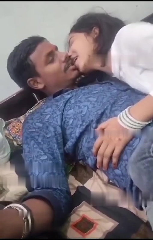 Desi girl enjoying