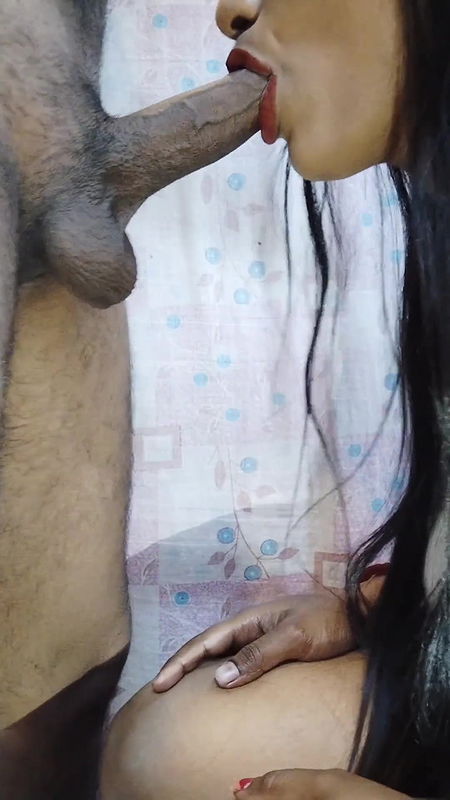 Hot Bhabi Ne Kiya Debar Ka Blowjob Cum Mouth
