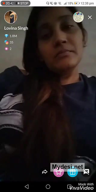 “Lovina SIngh” Boobs & Pussy Show in Live