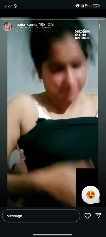 Beautiful Bhabi Showing boobs