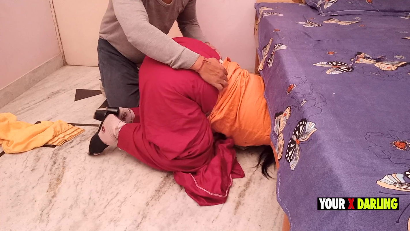 Stepmom Stuck Under the Bed and Stepson Helps Her