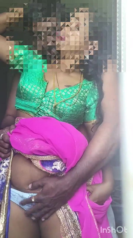 Tamil Half Saree Cuddling in Erotic