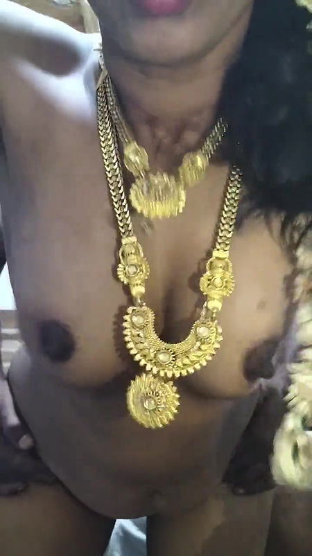 Tamil Wife Strong Doggy with Jewel and Flower