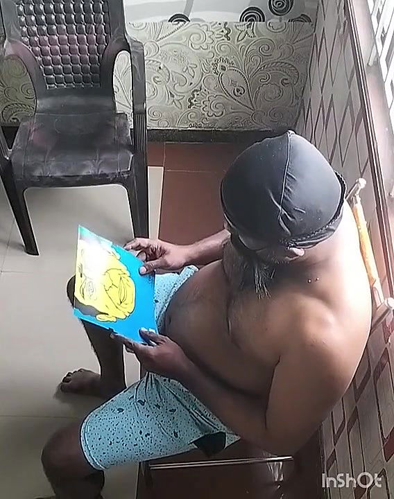 Young Girl and Oldman Sitting