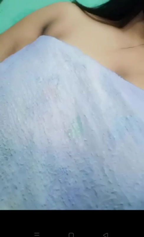 Horny GF Pressing Her Bigboobs