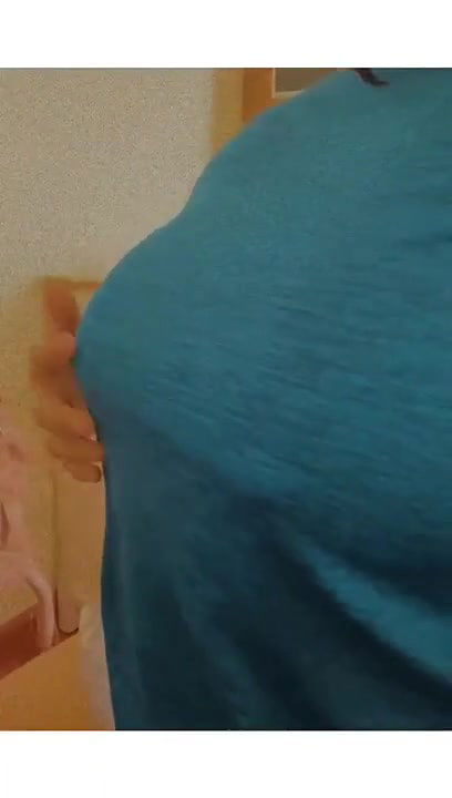cute girlfriend showing boobs to boyfriend