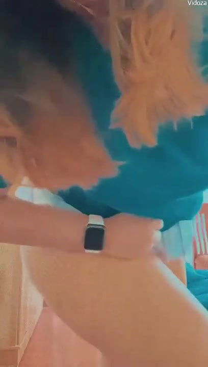 cute girlfriend showing boobs to boyfriend