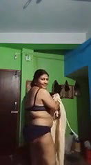 Desi village fatty aunty