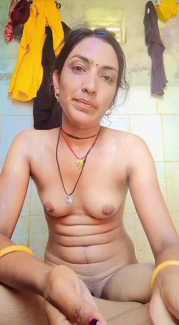Sexy village beautiful bhabi in bathroom