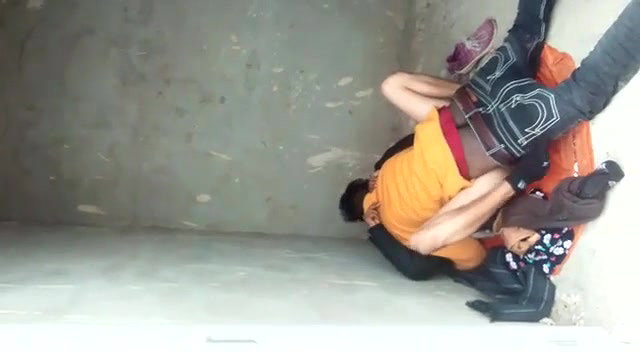 Outdoor fucking caught