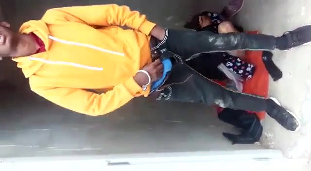 Outdoor fucking caught