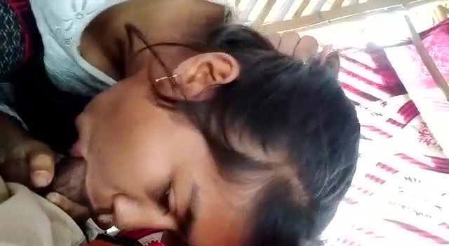 Desi cute girl suck her dick outdoor