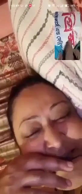 Milf Satisfying Husband On VideoCall