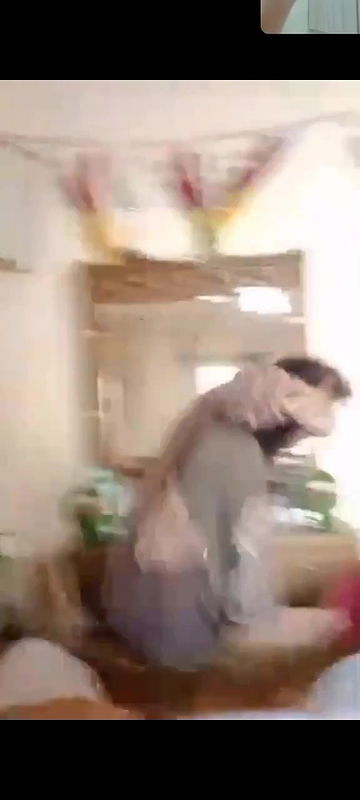 Beautiful girl giving blowjob to cousin and then capturing his dick in her phone