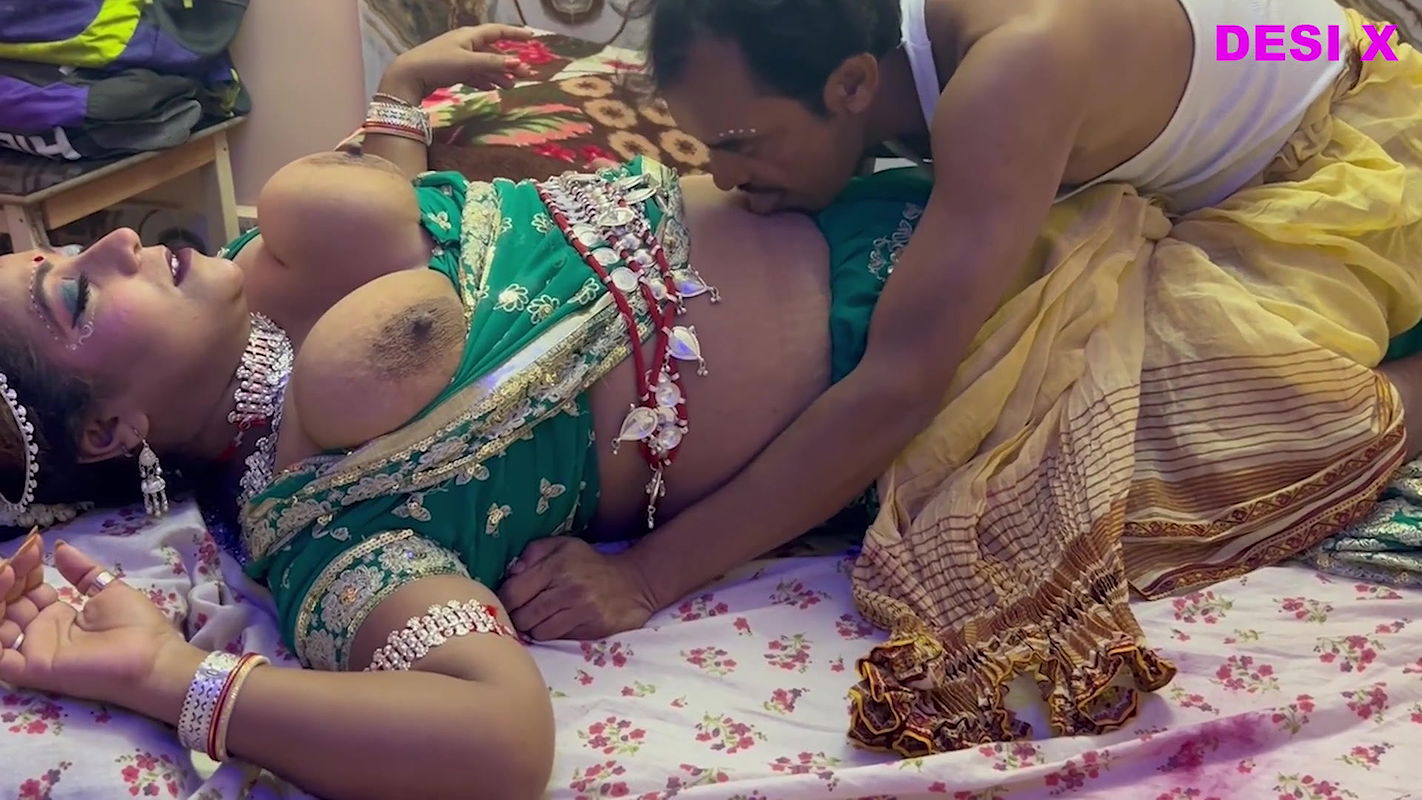 Suhag rat Frist night after marriage — newly bride eating cum like a bitch