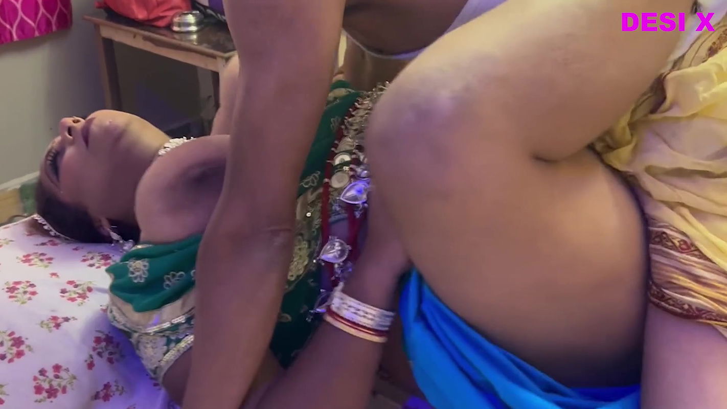 Suhag rat Frist night after marriage — newly bride eating cum like a bitch