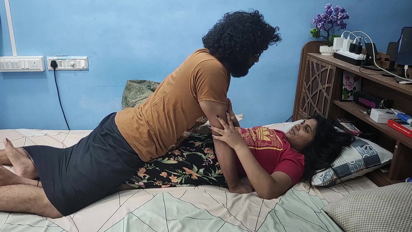 Malayali couple home sex, Vaishnavy and Sharun Raj home sex, Mallu couple hot romantic sex in home, Indian desi malayali sex