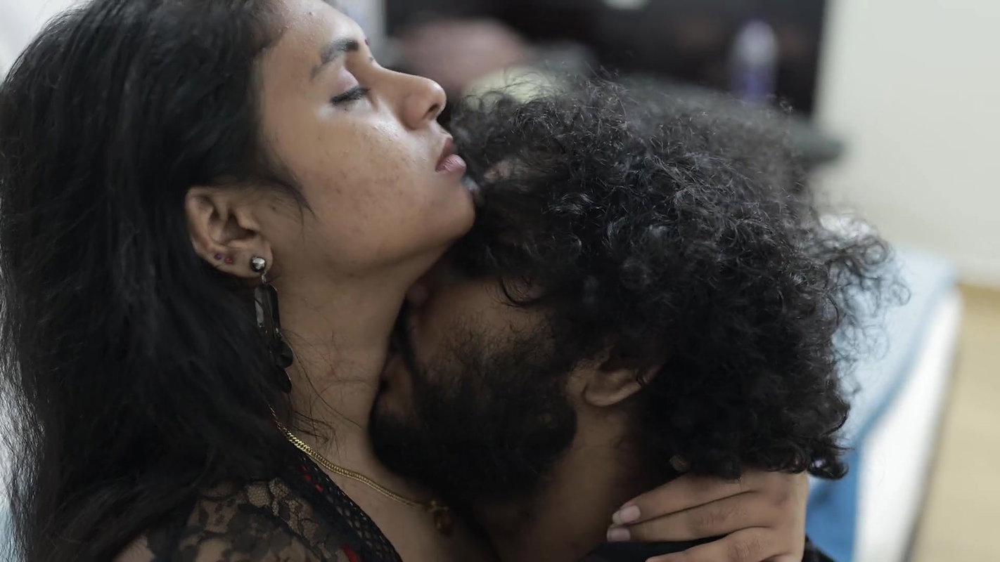 Vaishnavy hot sexy black net and red bikkini sex with Sharun Raj, Mallu couple hot sex in bikkini, Mallu couple ass lick in net