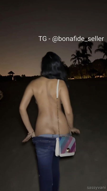 SassyVani Nude Boob Show Outdoor Dare ~ App Content