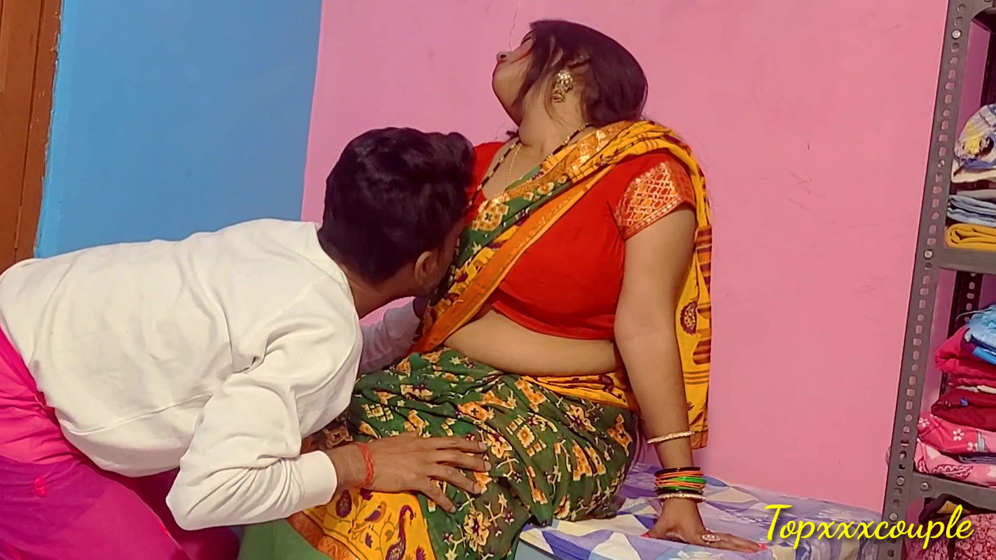 Hot Step-sister enjoyful XXX fuck on storage box