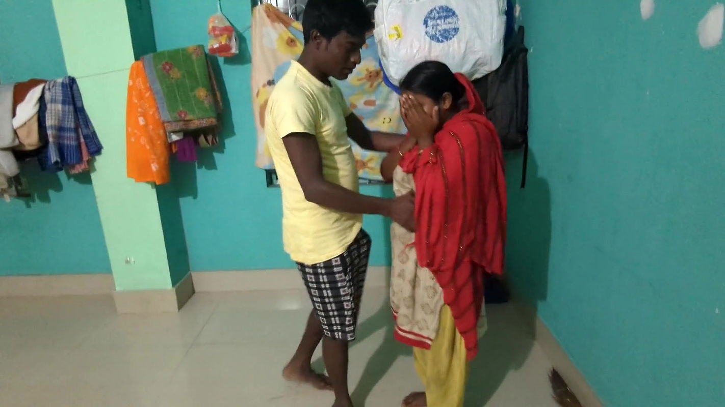 Village girl Deluwara sex with Paint Warker part 1