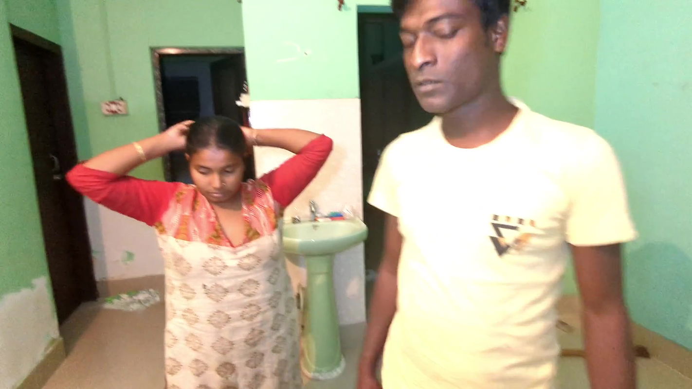 Village girl Deluwara sex with Paint Warker part 2