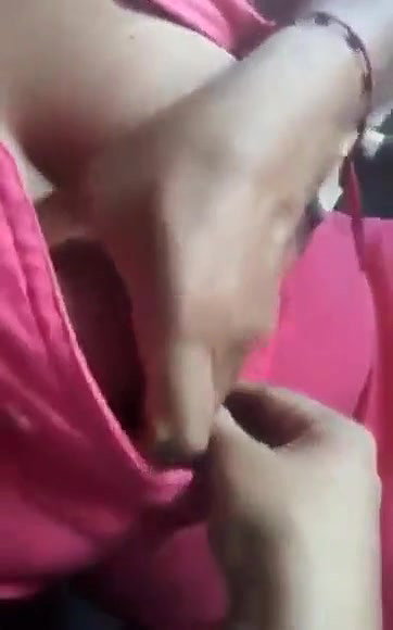 Manju Booobi Bhabhi In car With her Boss