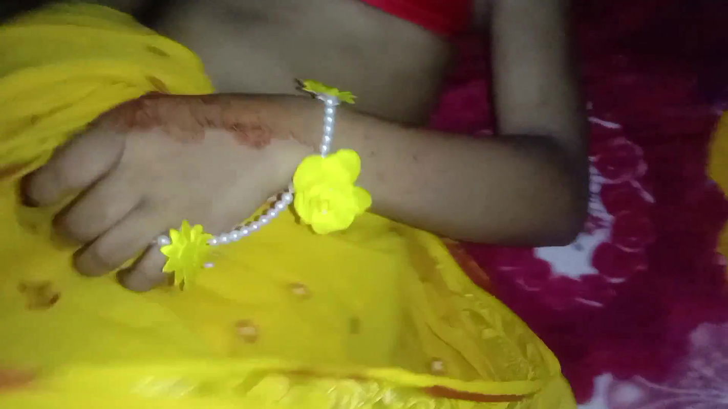 Sex Story of the Newlyweds. Wife sex with husband with passionate love enjoying