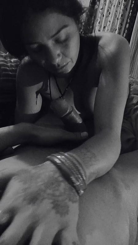 Real sex in night with lover in flashlight