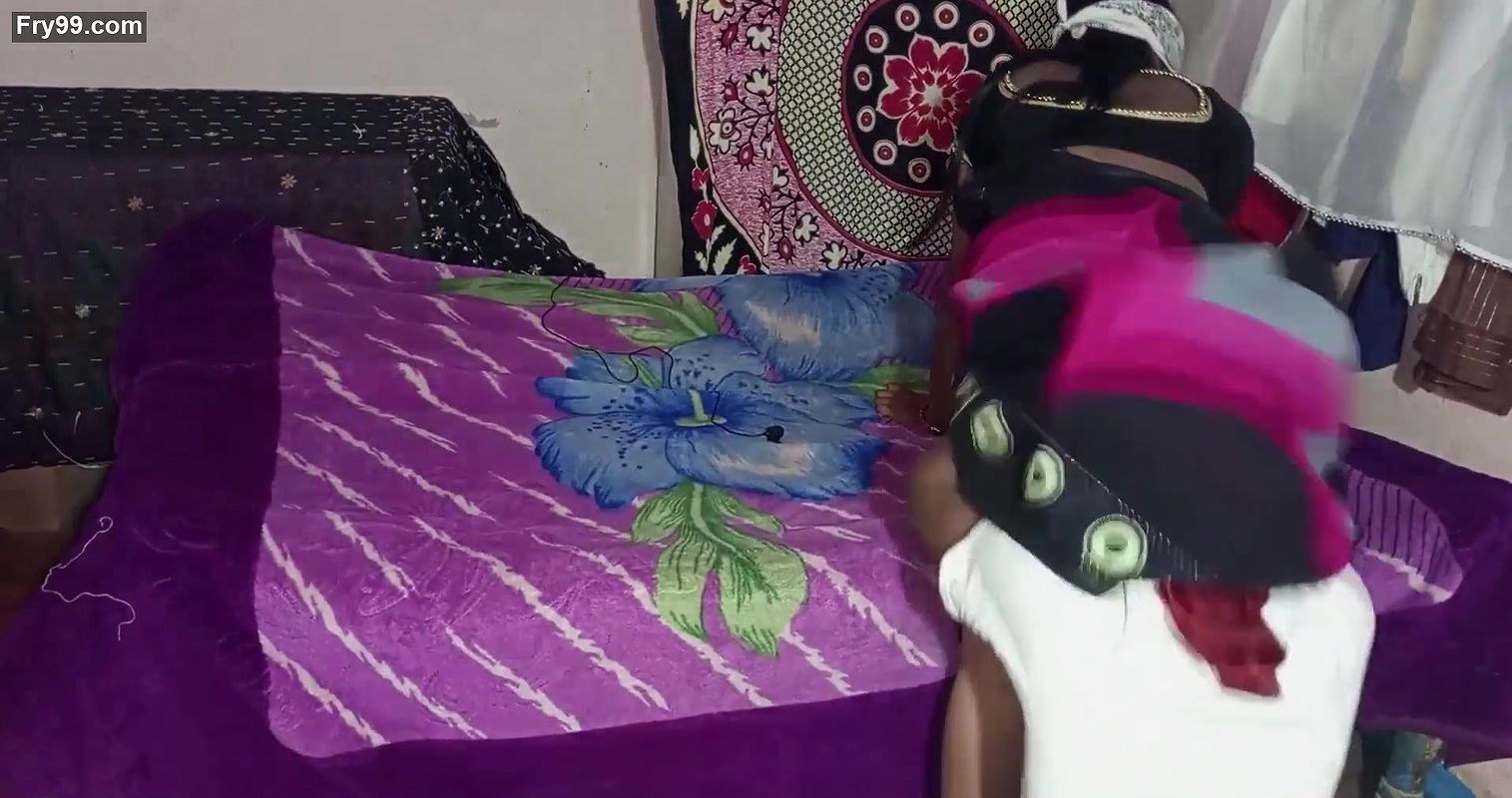 a bhabhi thrashed with broom after husband then licked