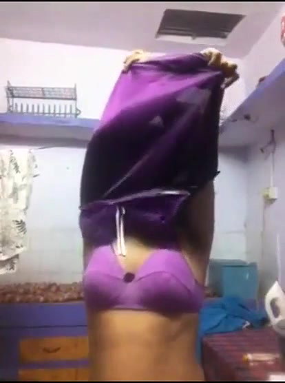 Beautiful girl making video for lover