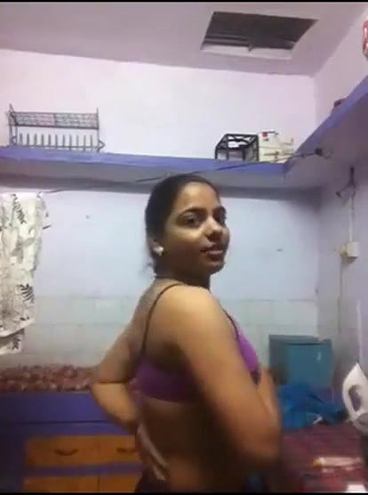 Beautiful girl making video for lover