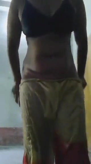 Bhabhi striping suit and making video for lover