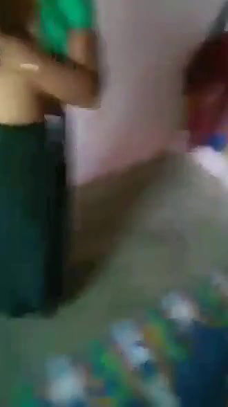 Desi Tamil cute aunty with Tamil Conversation